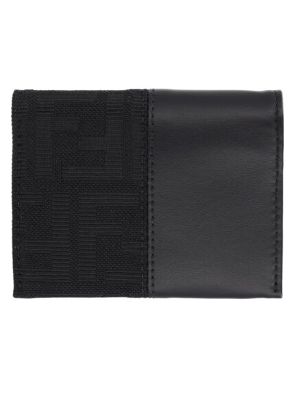 Fendi Portacarte FF Con Fascia In Jacquard