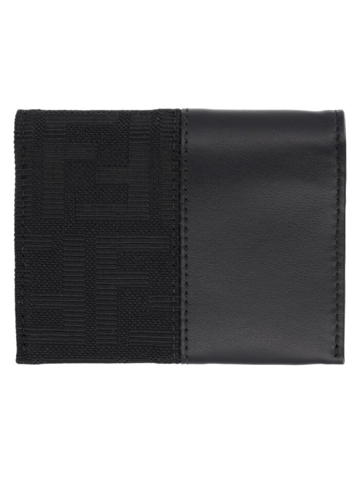 fendi portacarte ff con fascia in jacquard Fendi Portacarte FF Con Fascia In Jacquard