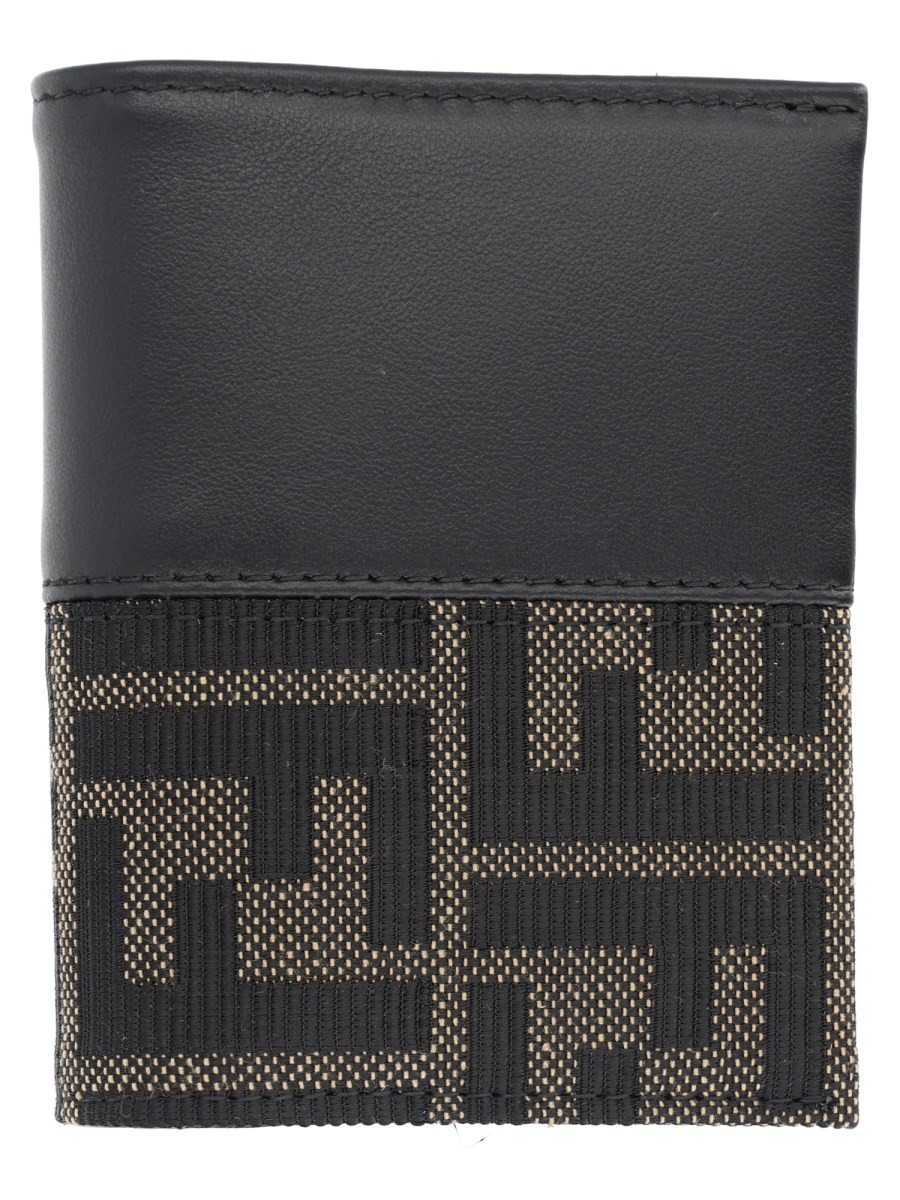 Fendi Portacarte FF Con Fascia In Jacquard