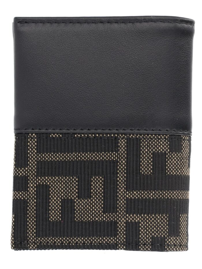 Fendi Portacarte FF Con Fascia In Jacquard