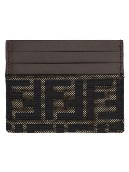 Fendi Portacarte FF In Jacquard