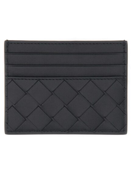 Bottega Veneta PORTACARTE IN PELLE INTRECCIATA