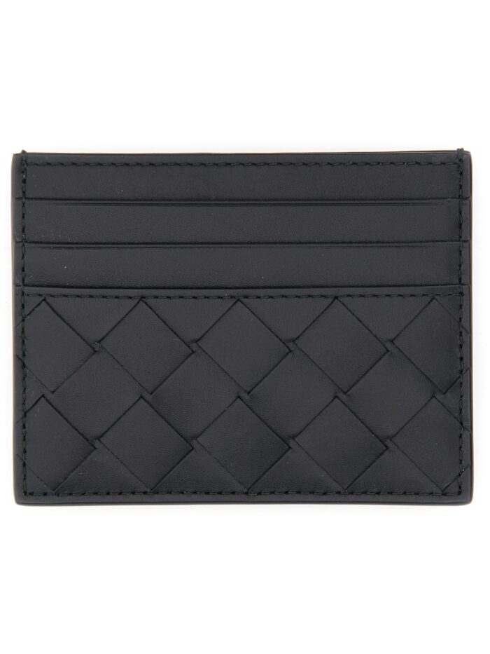 Bottega Veneta PORTACARTE IN PELLE INTRECCIATA