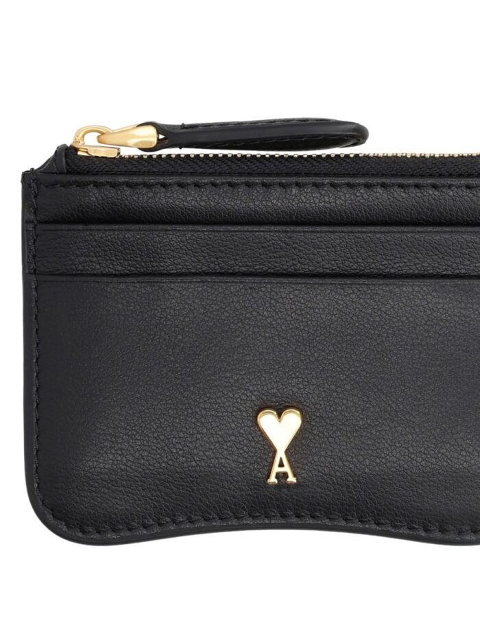 AMI PARIS Portacarte "Paris Paris" Con Zip