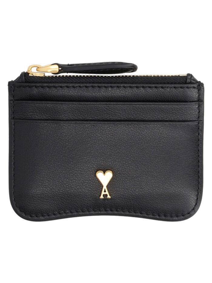 ami paris portacarte "paris paris" con zip AMI PARIS Portacarte "Paris Paris" Con Zip