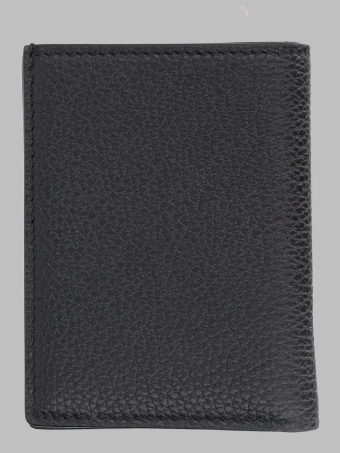 TOM FORD PORTACARTE PIEGHEVOLE IN PELLE FIORE