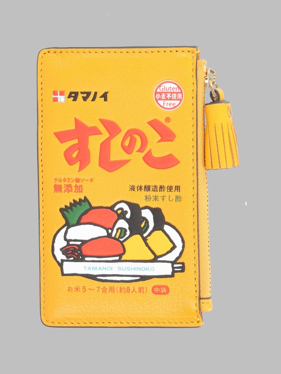 ANYA HINDMARCH PORTACARTE "SUSHI NO KO" CON ZIP