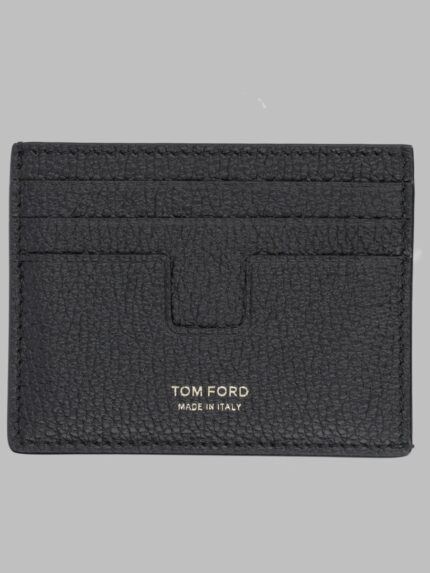 TOM FORD PORTACARTE "T LINE" IN PELLE