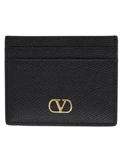 Valentino Garavani PORTACARTE "VLOGO SIGNATURE" IN PELLE