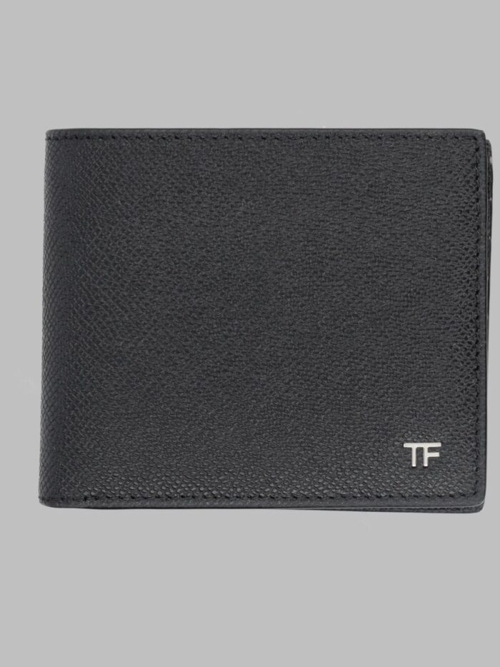 TOM FORD PORTAFOGLIO BI-FOLD IN PELLE