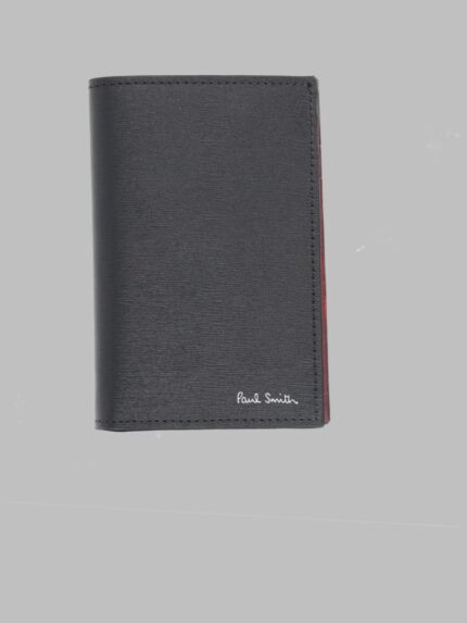PAUL SMITH PORTAFOGLIO BI-FOLD IN PELLE