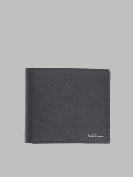PAUL SMITH PORTAFOGLIO BI-FOLD IN PELLE