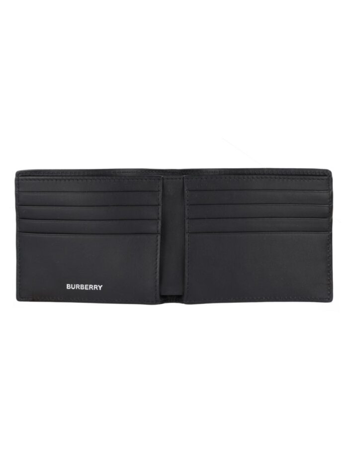 Burberry Portafoglio Bifold Con Stampa "Check"