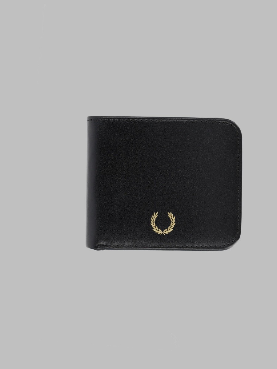 FRED PERRY Portafoglio Bifold In Pelle