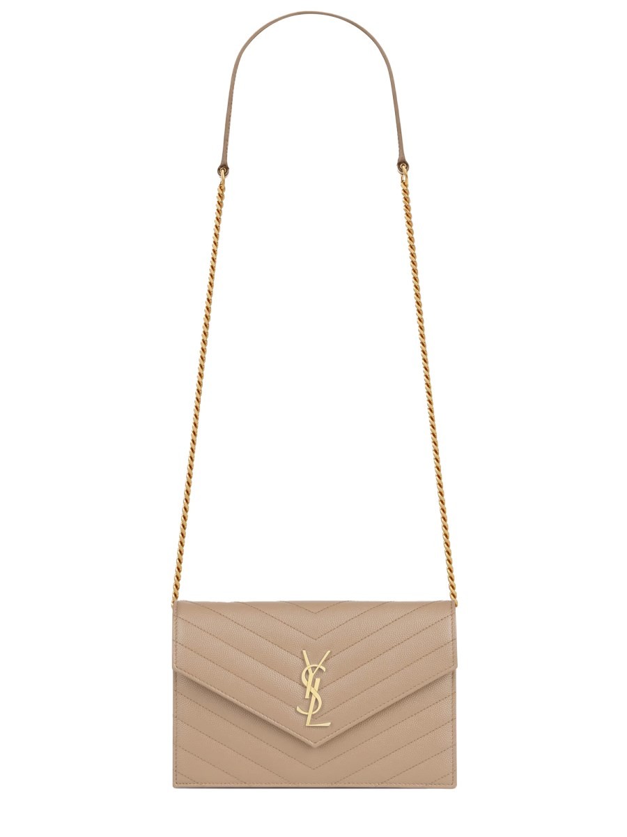 Saint Laurent PORTAFOGLIO CON CATENA "ENVELOPE CASSANDRE"