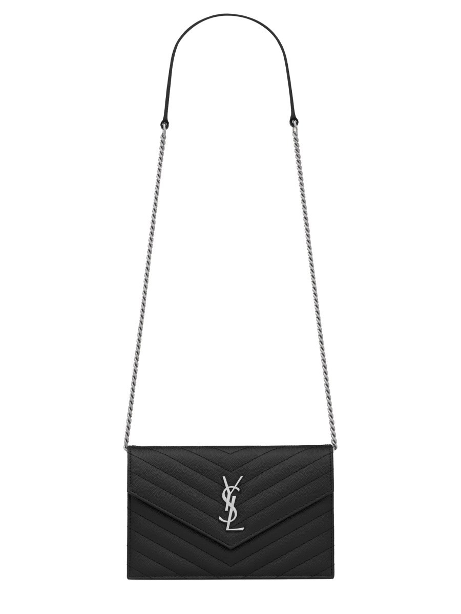 Saint Laurent PORTAFOGLIO CON CATENA "ENVELOPE CASSANDRE"