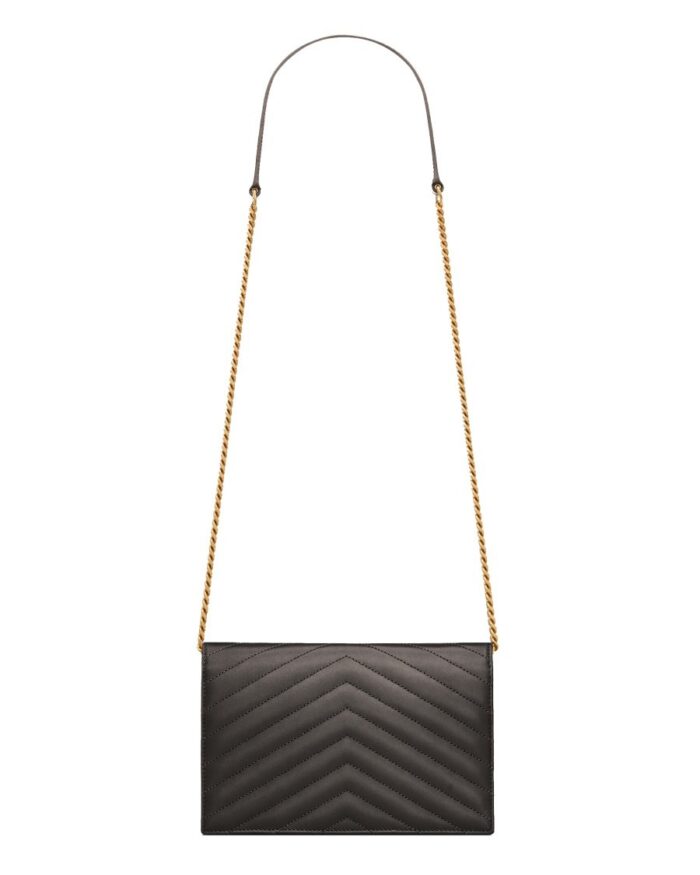 Saint Laurent PORTAFOGLIO CON CATENA "ENVELOPE CASSANDRE"