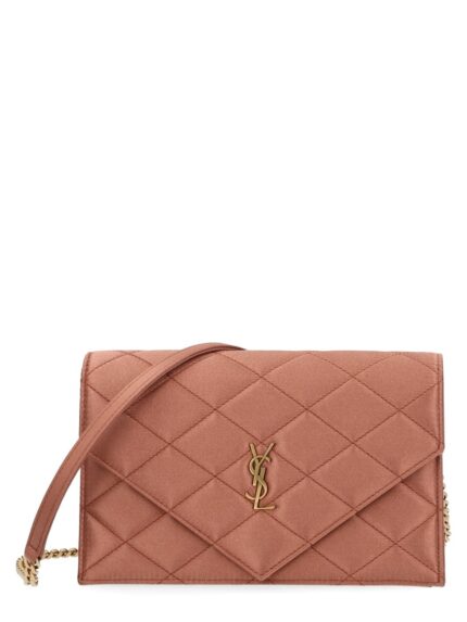 Saint Laurent Portafoglio Con Catena "PARIS"