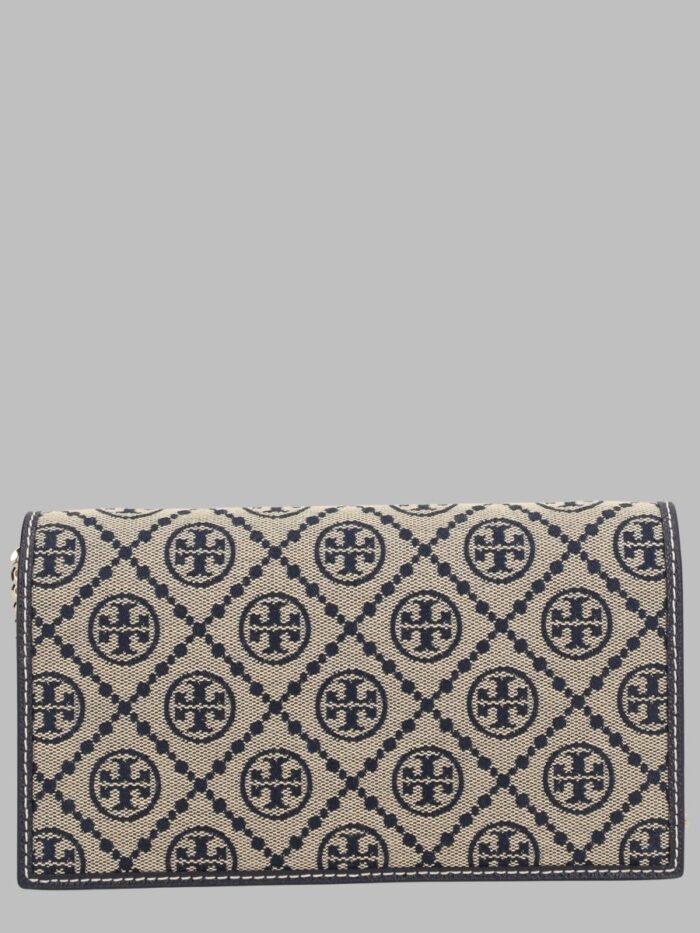 Tory Burch Portafoglio Con Catena T Monogram