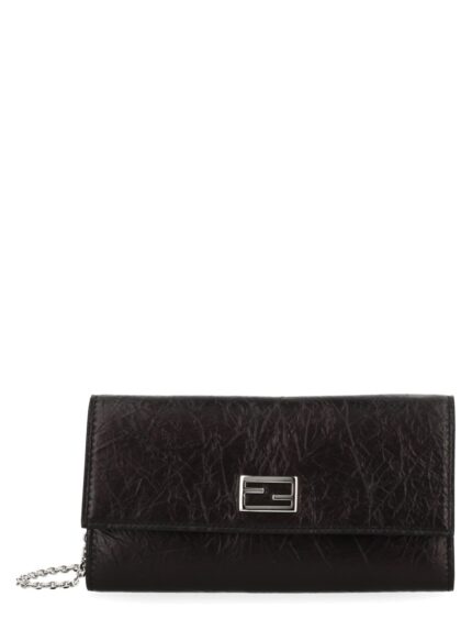 Fendi Portafoglio "Continental Tube" Con Catena