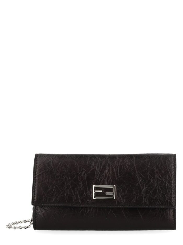 Fendi Portafoglio "Continental Tube" Con Catena