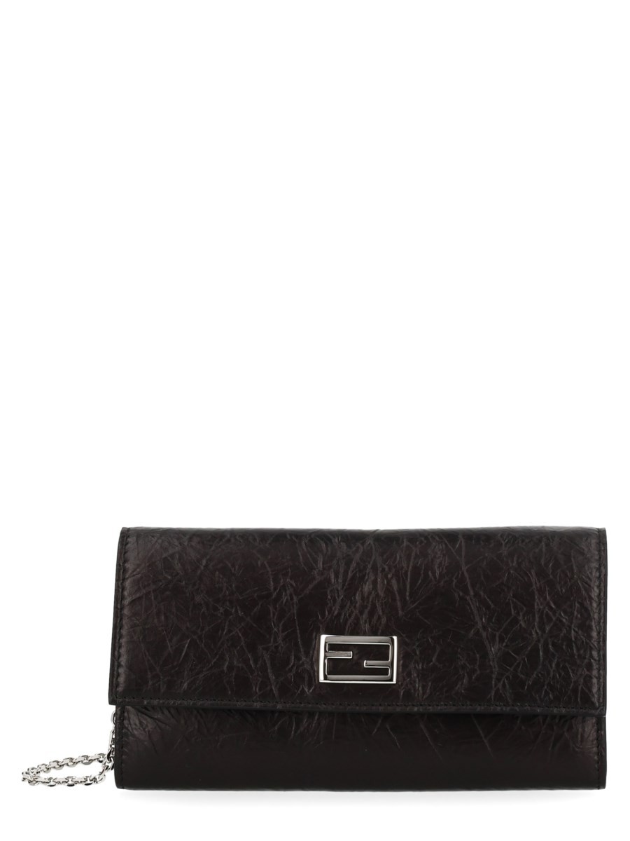 Fendi Portafoglio "Continental Tube" Con Catena