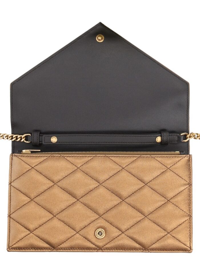 Saint Laurent Portafoglio "Paris" Con Catena
