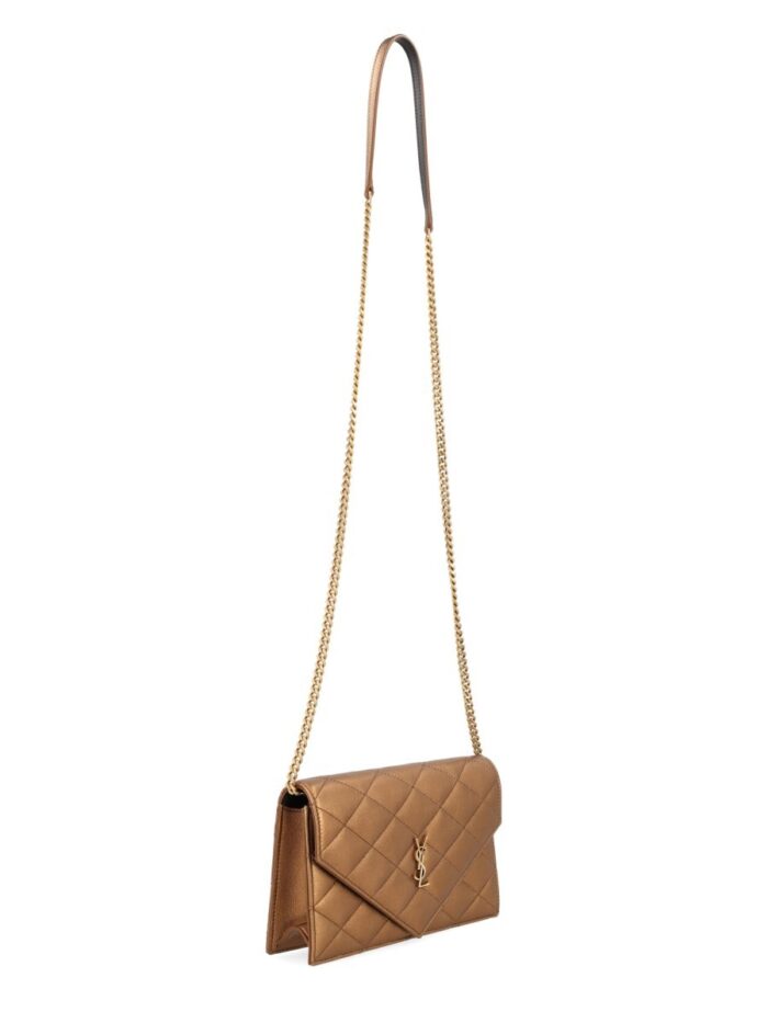 Saint Laurent Portafoglio "Paris" Con Catena