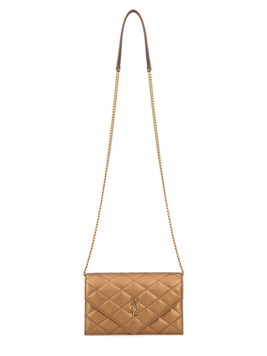Saint Laurent Portafoglio "Paris" Con Catena