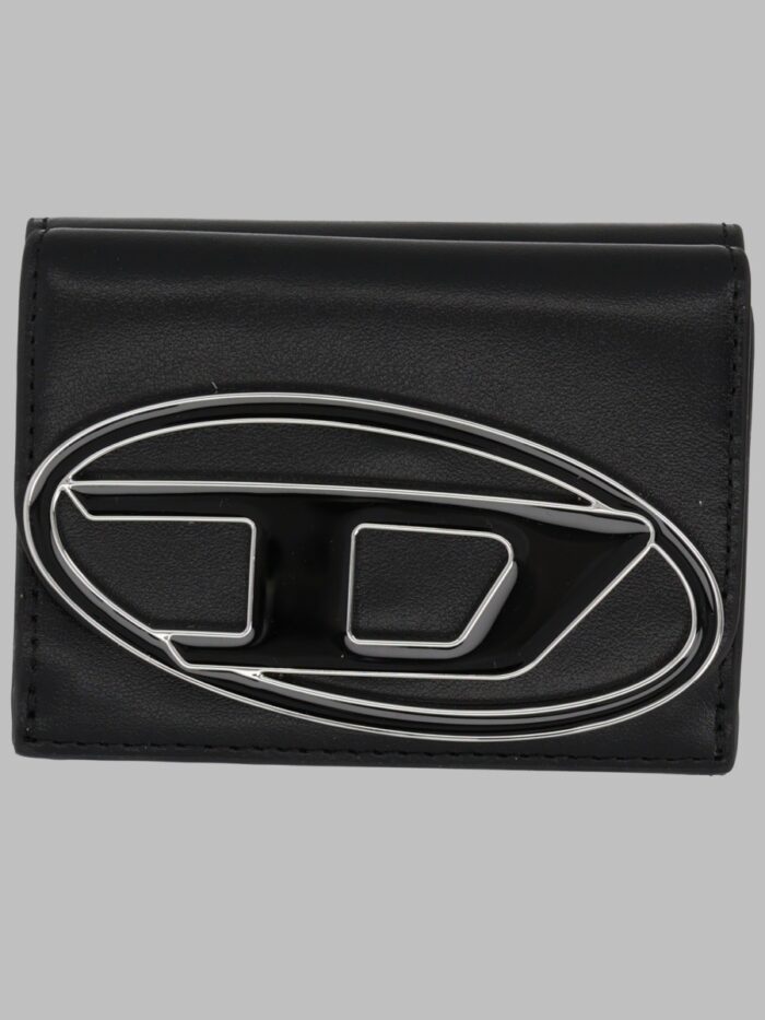 diesel portafoglio trifold "1dr" in pelle Diesel Portafoglio Trifold "1DR" In Pelle