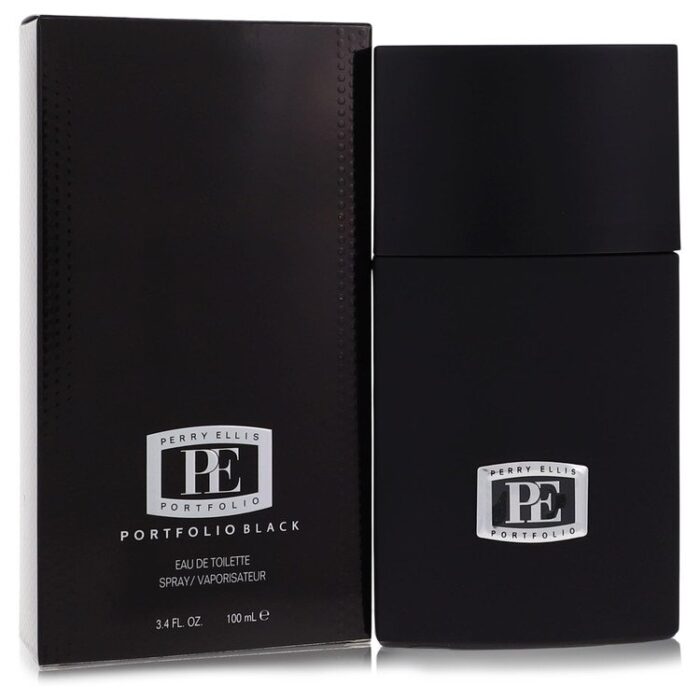 Portfolio Black By Perry Ellis - Eau De Toilette Spray 3.4 Oz - Image 1