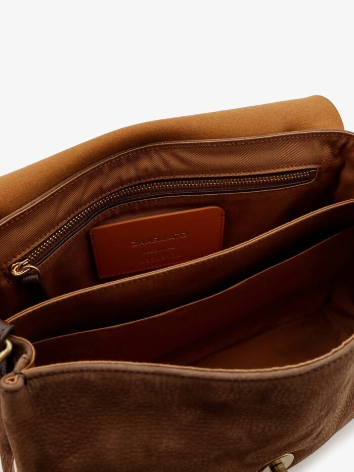 ZANELLATO Postina Jones Nubuck Handbag