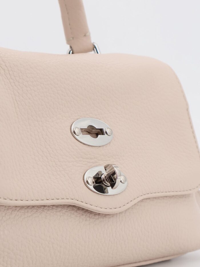ZANELLATO Postina® Baby Hammered Leather Crossbody Bag