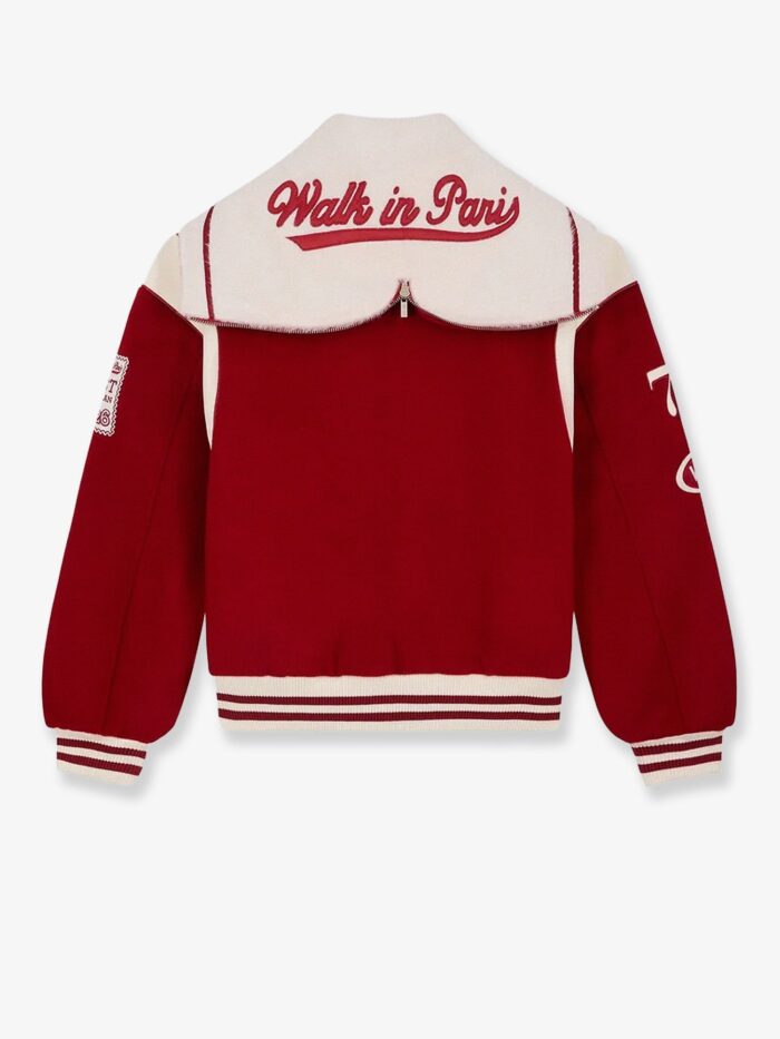 WALK IN PARIS Postman Varsity Wool Blend Jacket