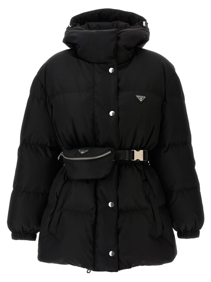 prada pouch down jacket PRADA Pouch Down Jacket