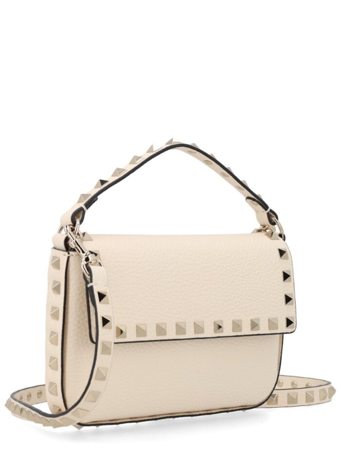 Valentino Garavani POUCH ROCKSTUD IN VITELLO GRANATO