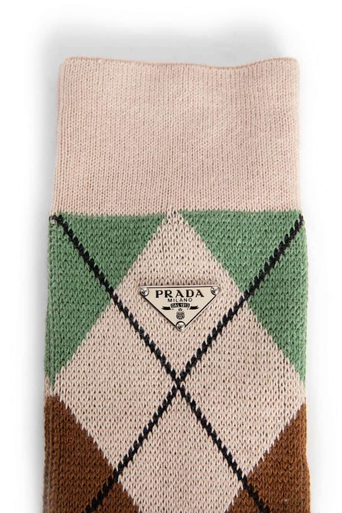 PRADA Agyle Cotton Socks