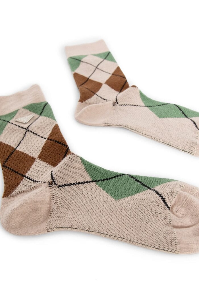 PRADA Agyle Cotton Socks