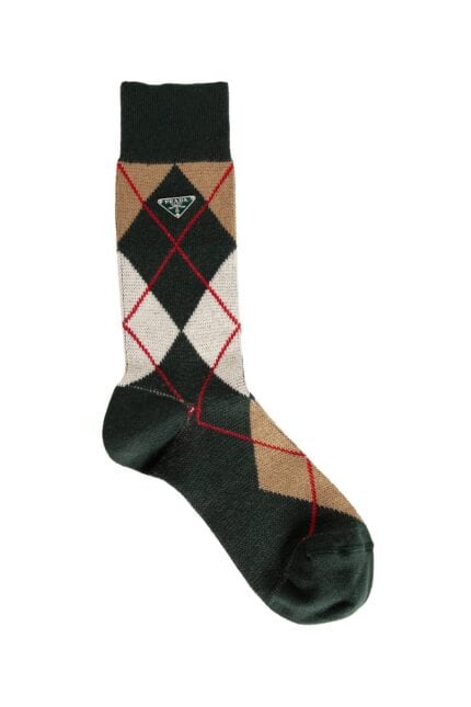 PRADA Argyle Cotton Socks