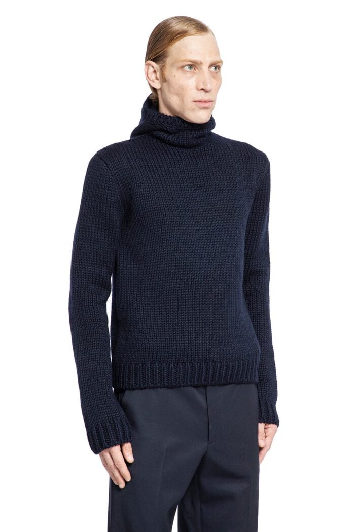 PRADA Balaclava Knitted Sweater