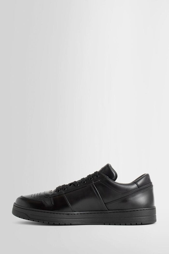 PRADA Black Downtown Leather Sneakers