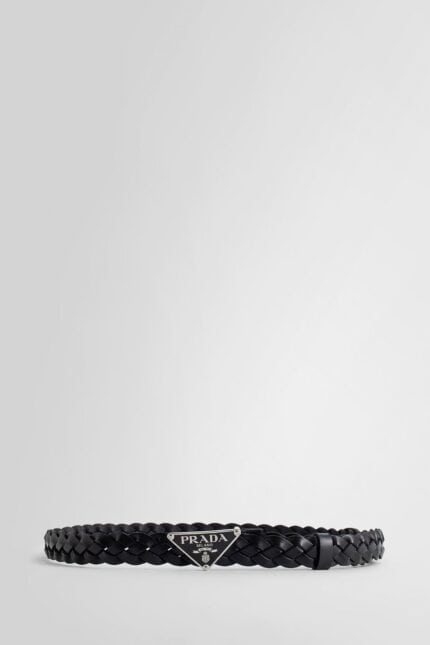 PRADA Braided Leather Belt