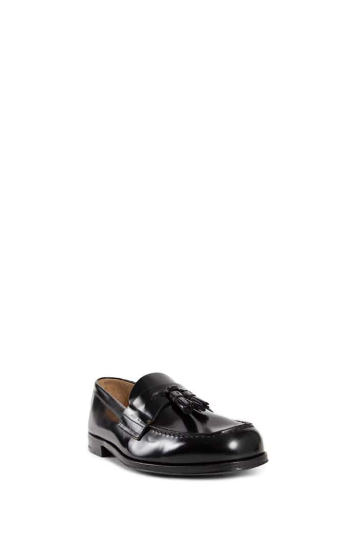 PRADA Brushed Leather Loafers