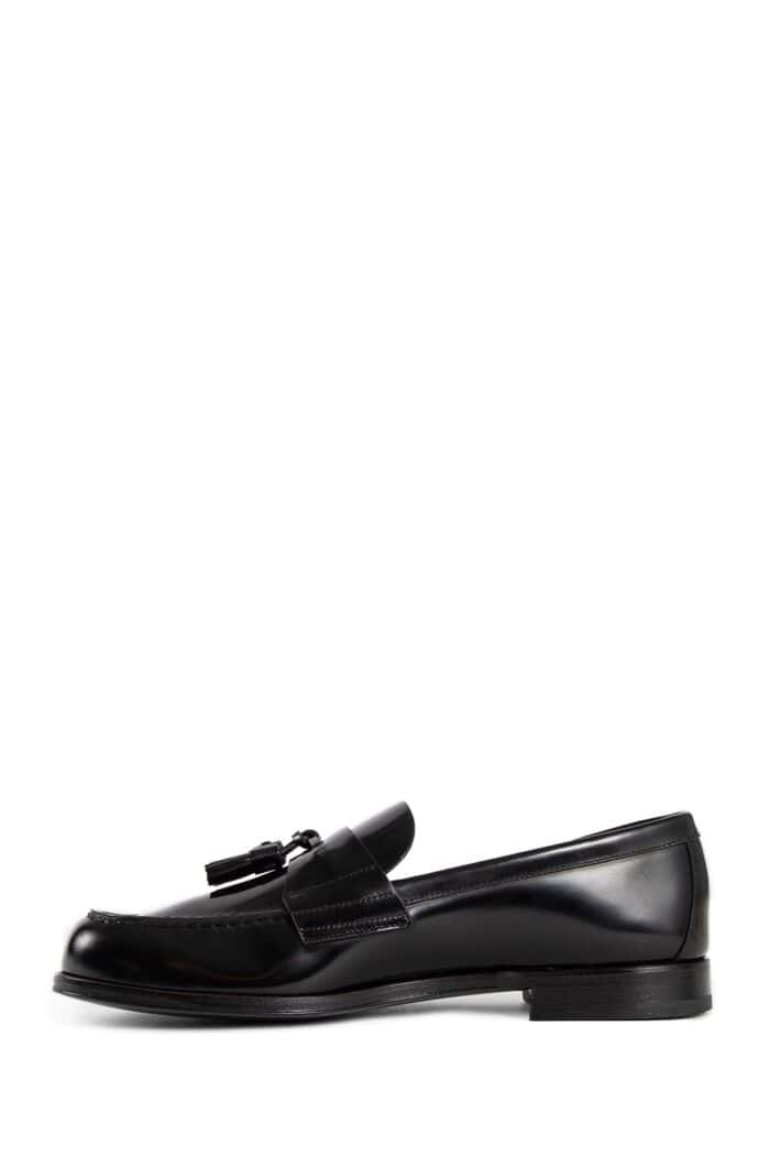 PRADA Brushed Leather Loafers