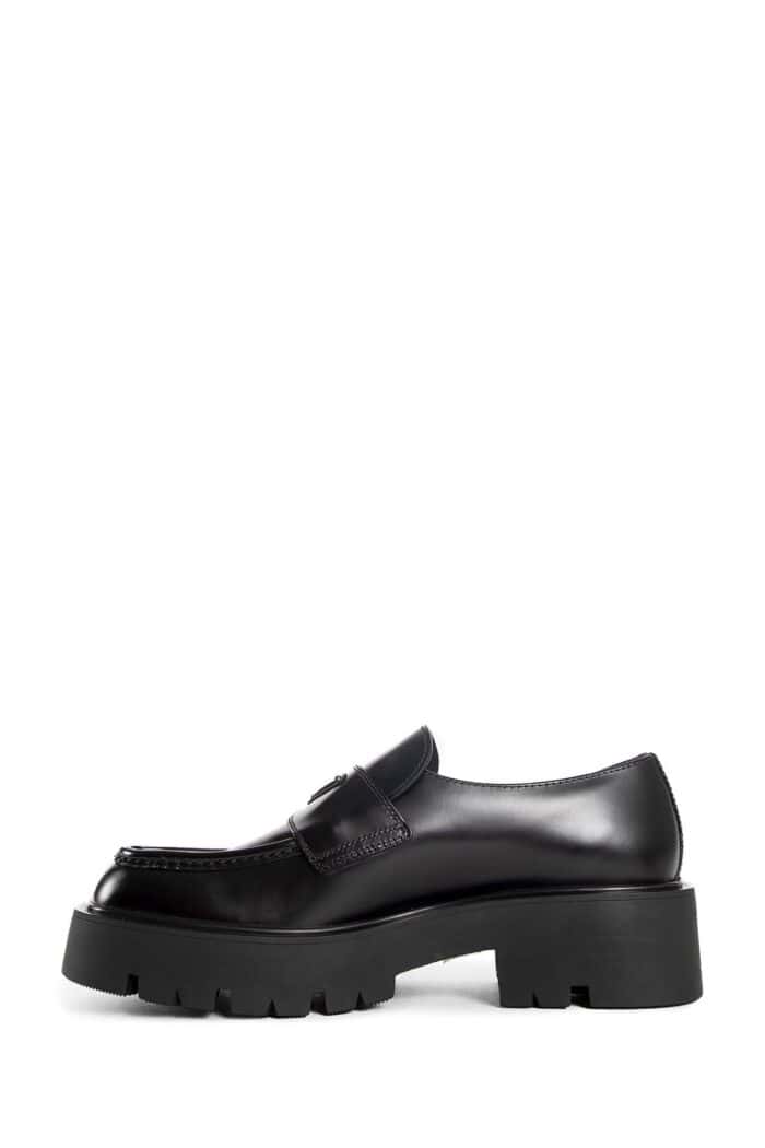 PRADA Brushed Leather Loafers