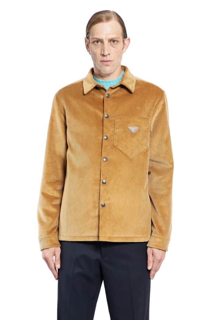 PRADA Corduroy Overshirt Jacket