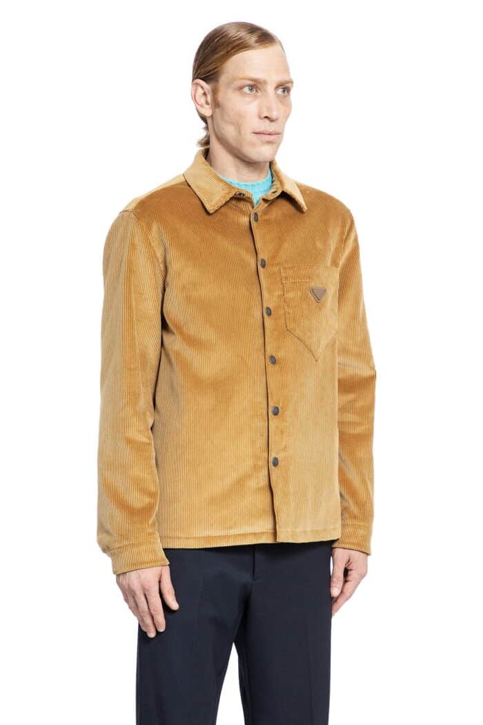 PRADA Corduroy Overshirt Jacket