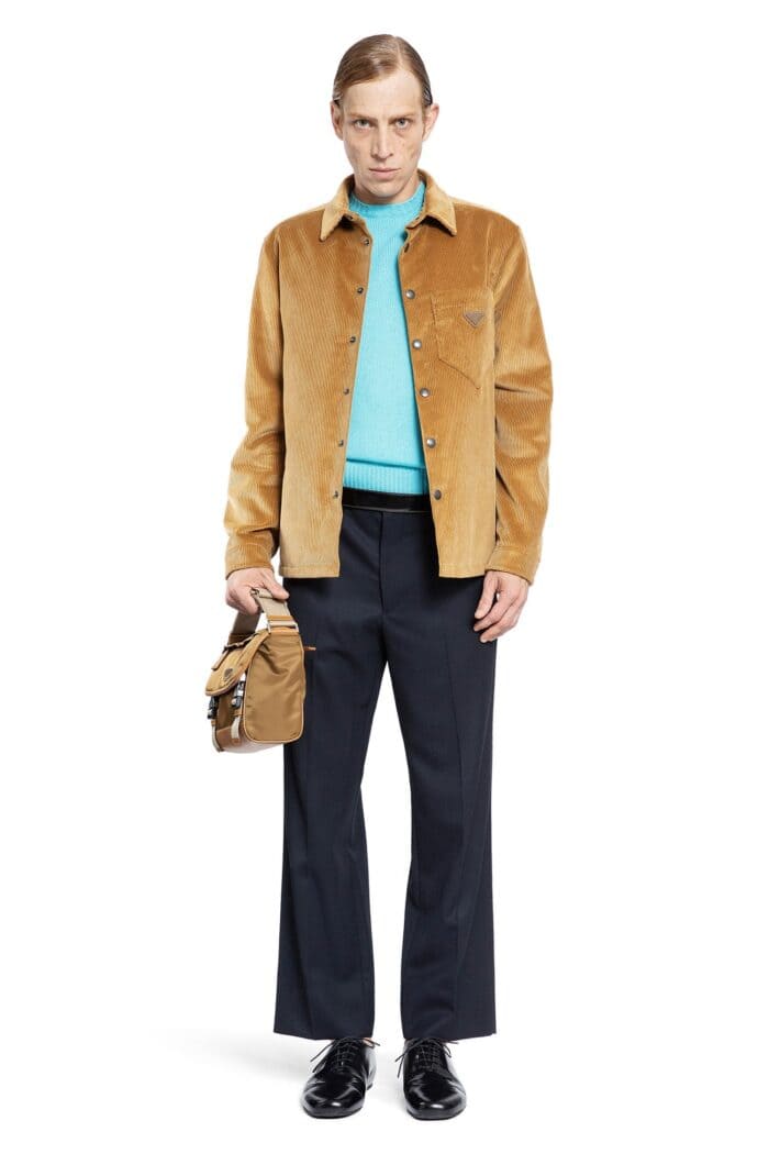 PRADA Corduroy Overshirt Jacket