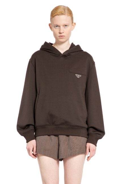 PRADA Cropped Hoodie