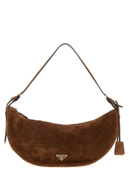 'Prada Demi-Lune' Large Shoulder Bag